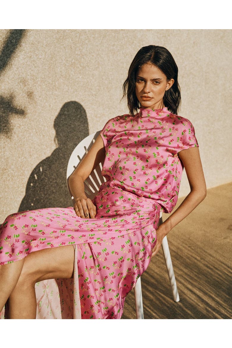 "Beach Blossom" Skirt, Alternate, color, Pink