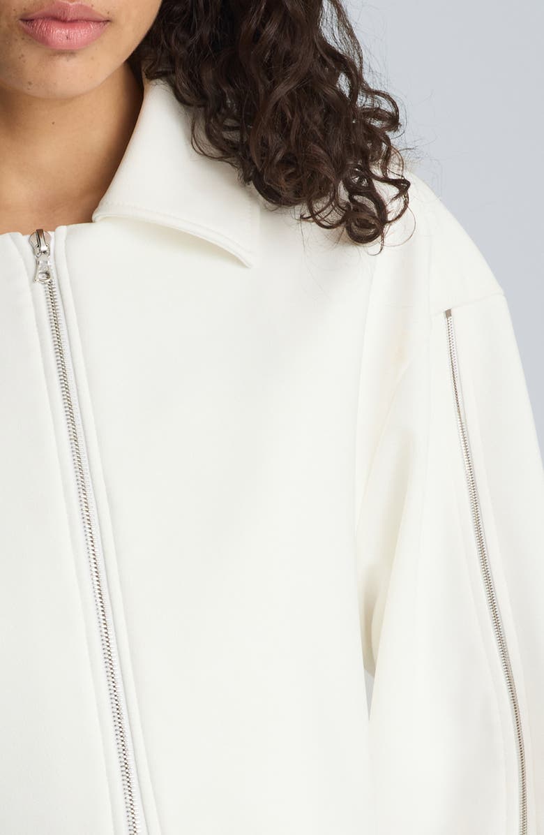 Kenneth Cole Crop Zip Jacket, Alternate, color, 