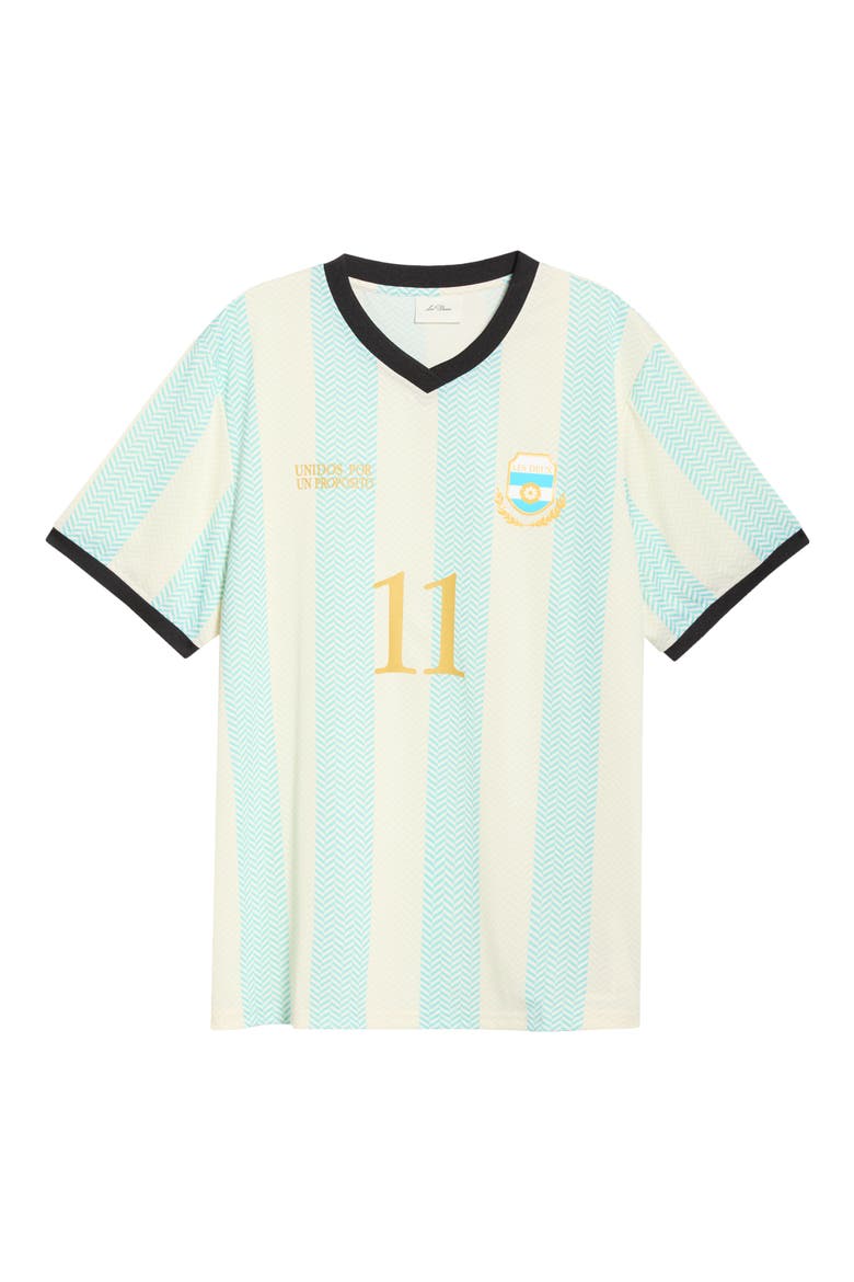 Argentina V-Neck Football Jersey, Alternate, color, BACHELOR BUTTON BLUE