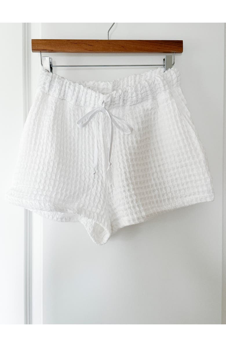 Anaya Cozy Turkish Cotton Waffle PJ Set, Alternate, color, 