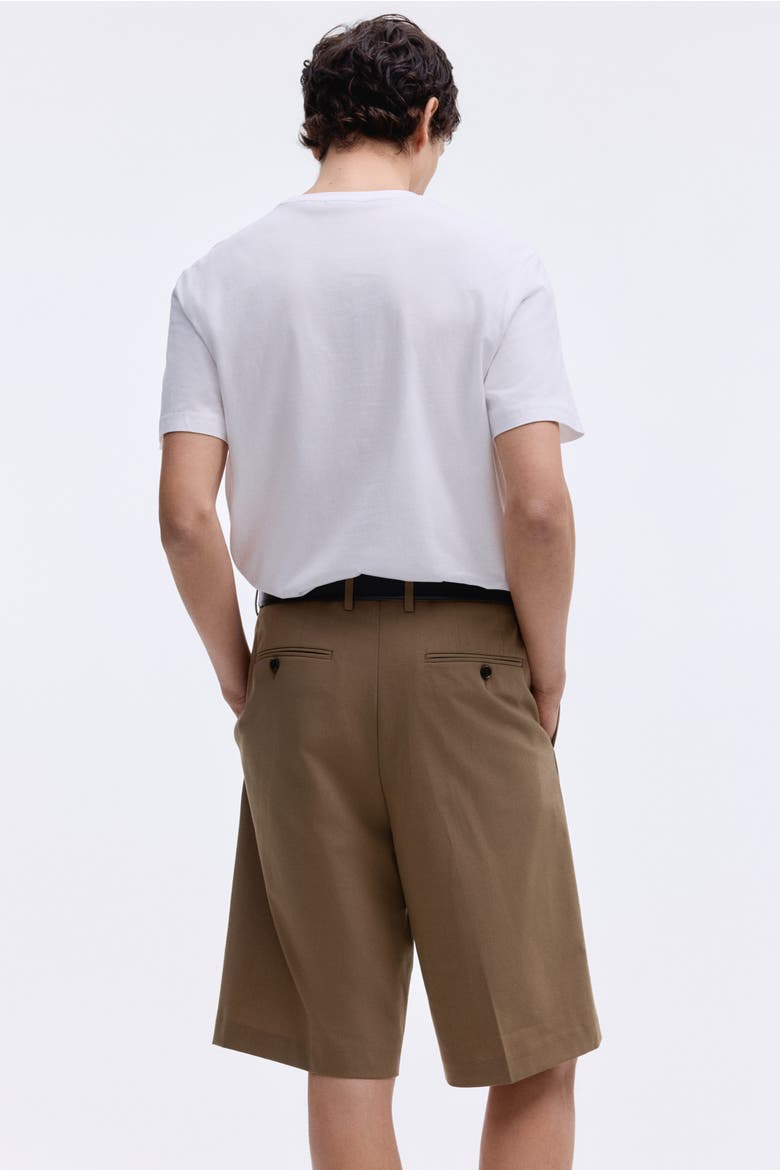 Relaxed Fit Double-breasted Jacket, Alternate, color, Dark beige
