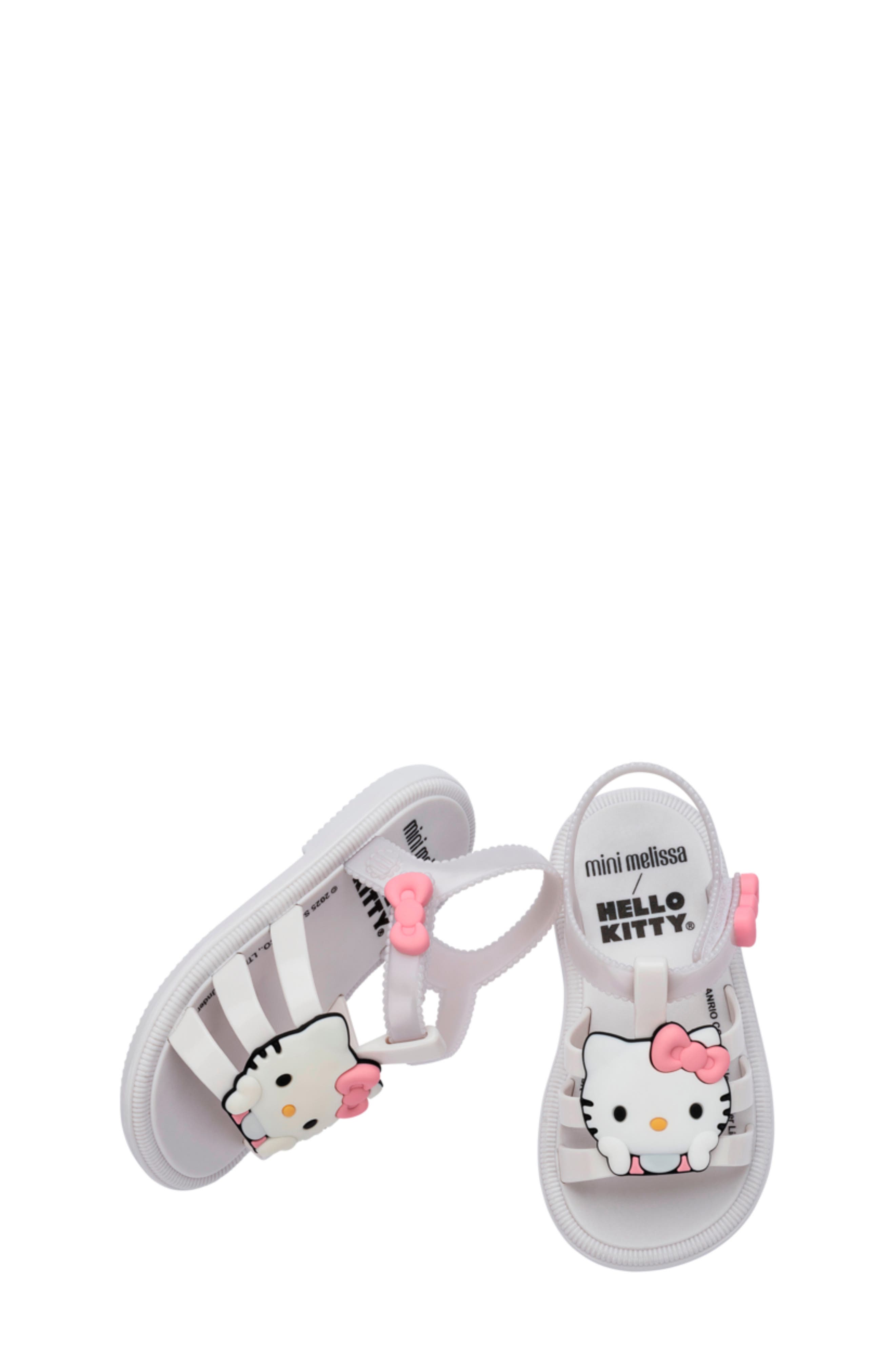 x Hello Kitty Kids' Hip Sandal, Alternate, color, WHITE/ WHITE