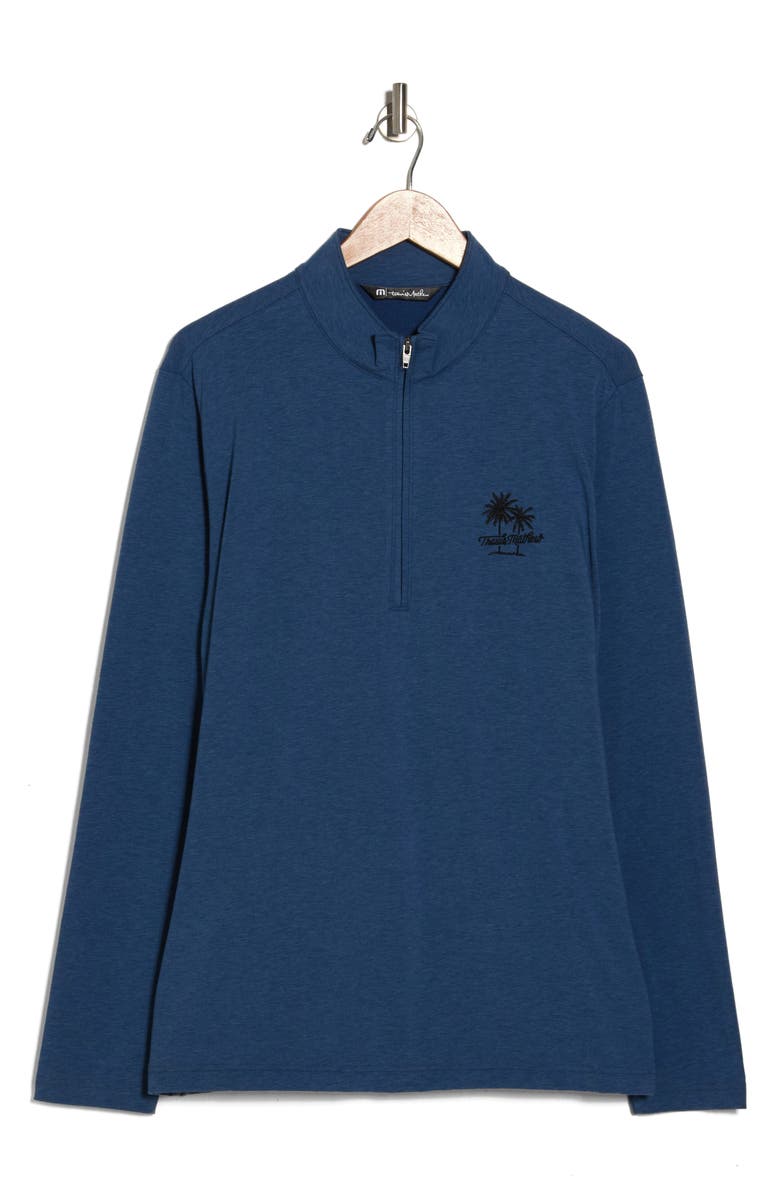 TravisMathew Washington 1/4 Zip Pullover Sweater, Alternate, color, 