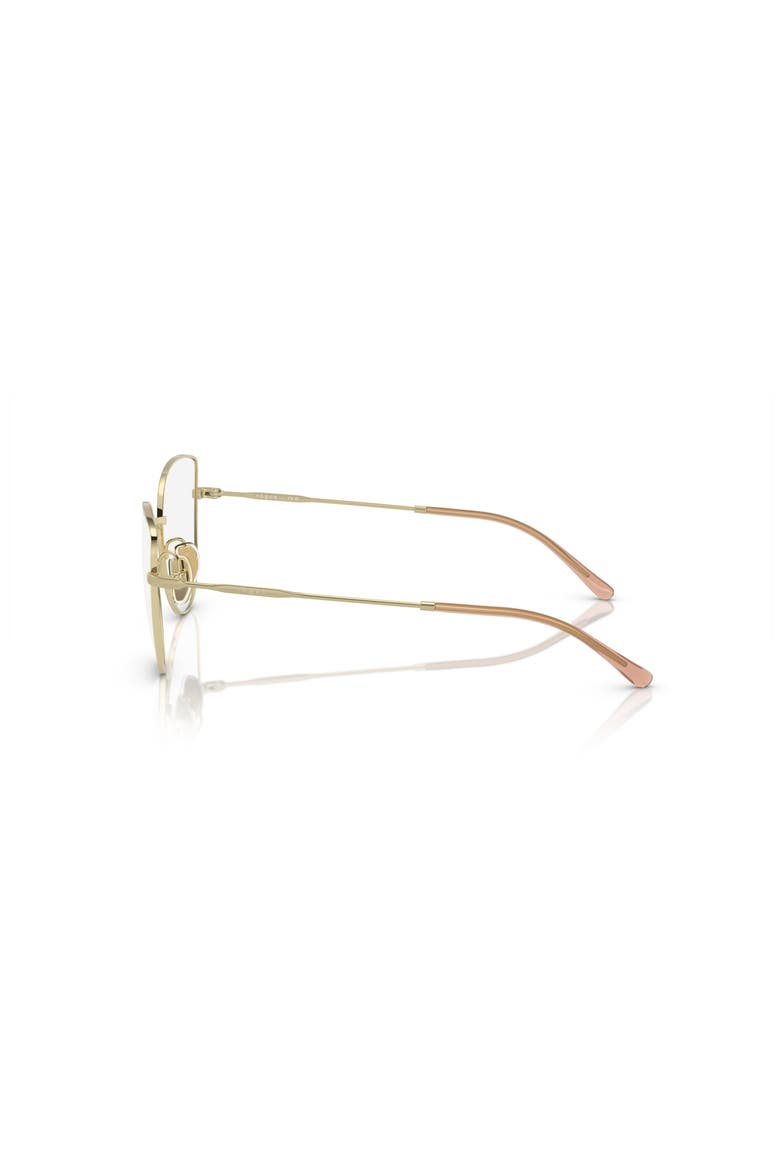 53mm Cat Eye optical glasses, Alternate, color, Brown
