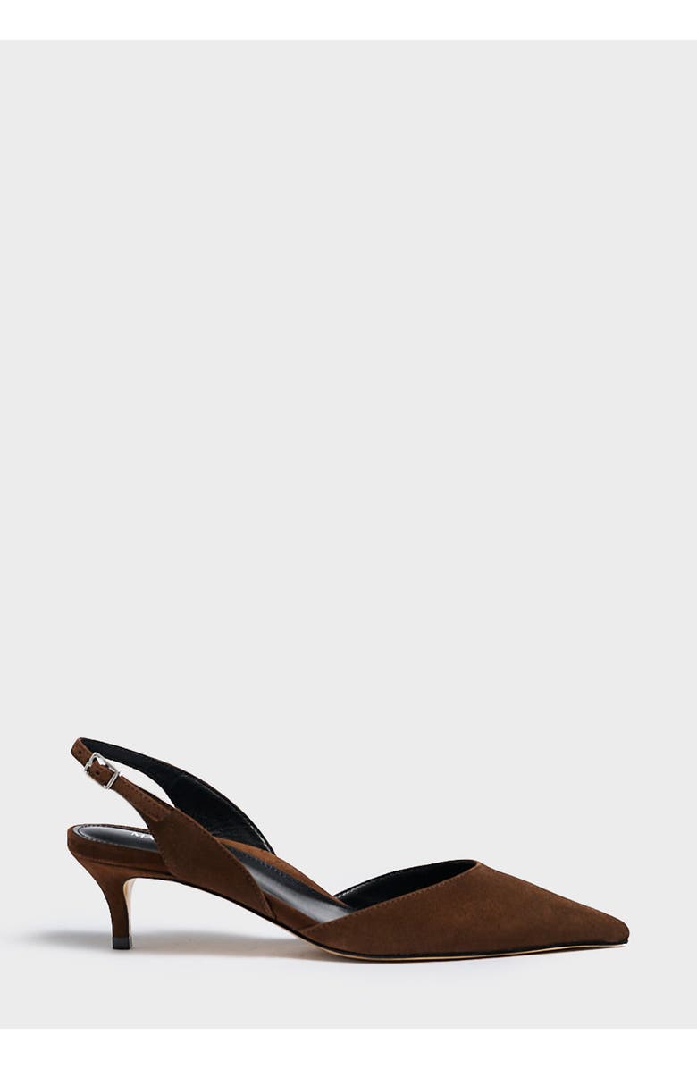 MARION PARKE Classic Slingback 45 Suede, Main, color,