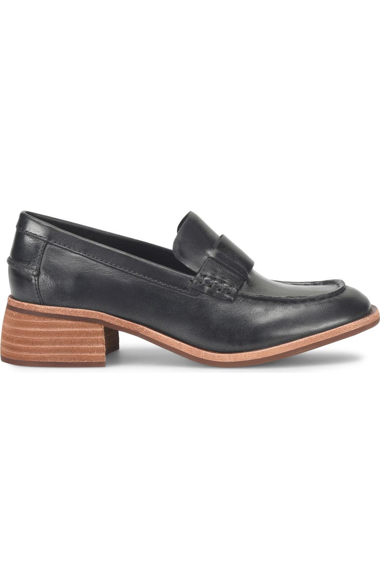 Kork-Ease<sup>®</sup> Kya Loafer Pump, Alternate, color, Black Leather