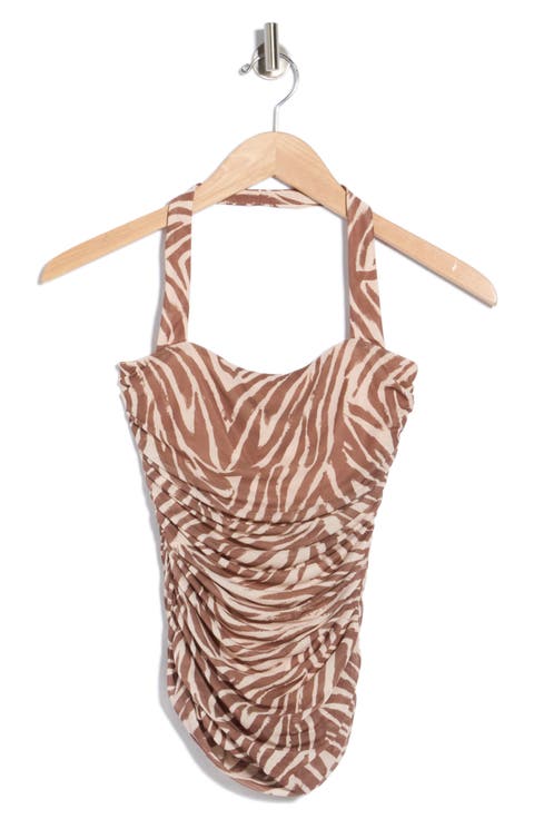 Kenzie Mesh Halter Top