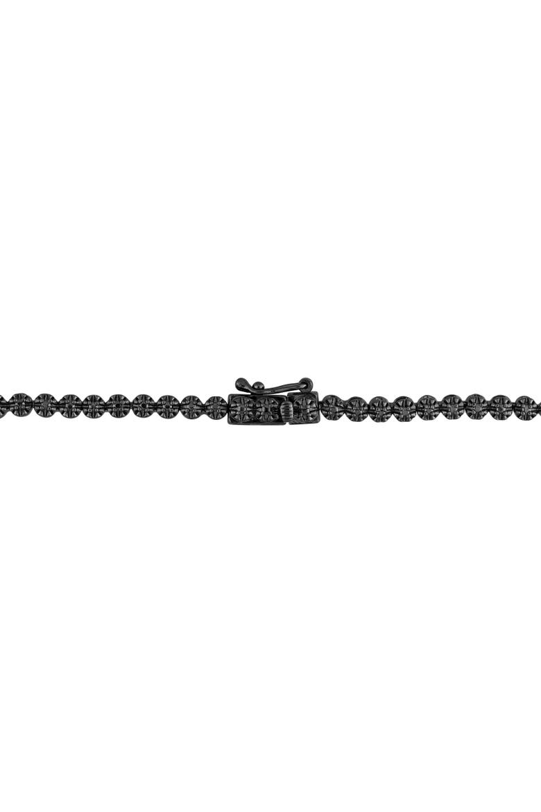 1/2 CTW Black Diamond Tennis Necklace, Alternate, color, Black Diamond