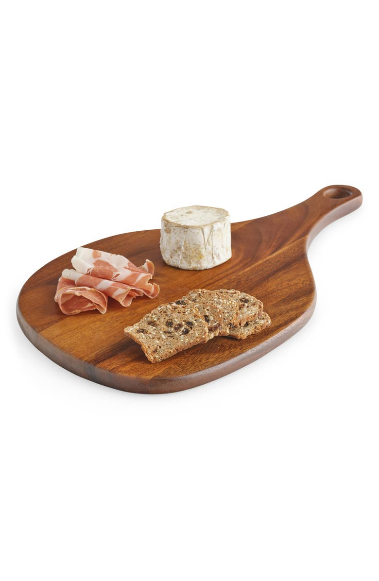 Nambé Portables Wood Cutting Board, Alternate, color, Brown