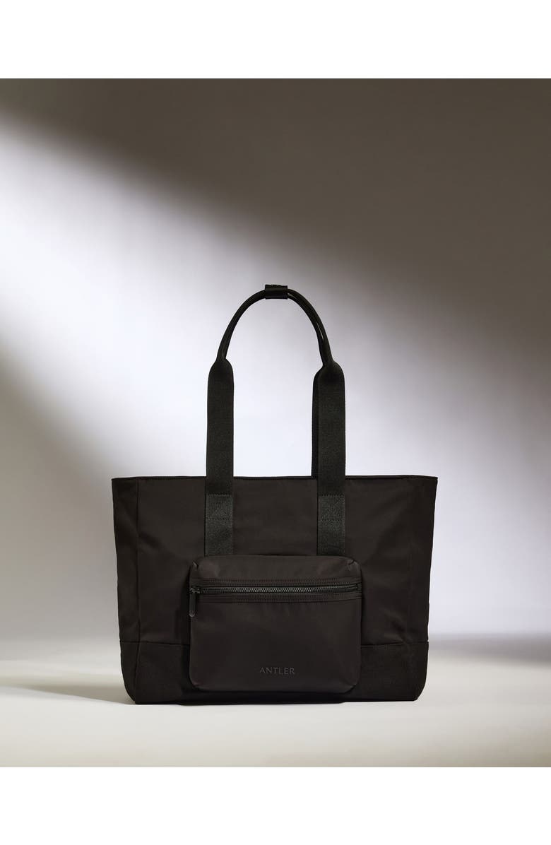 ANTLER Icon Tote Bag, Alternate, color, Black