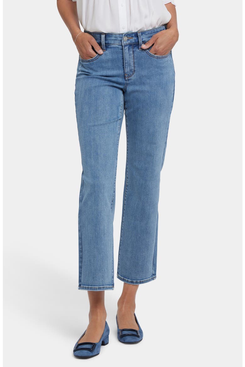 Marilyn Cool Embrace® Ankle Straight Leg Jeans, Main, color, MINORCA ISLE