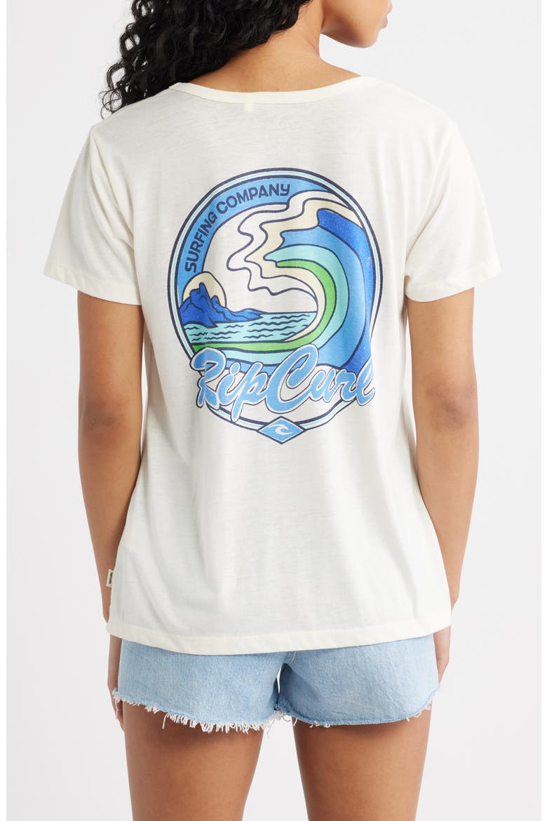 Layday Logo T-Shirt, Alternate, color, BONE