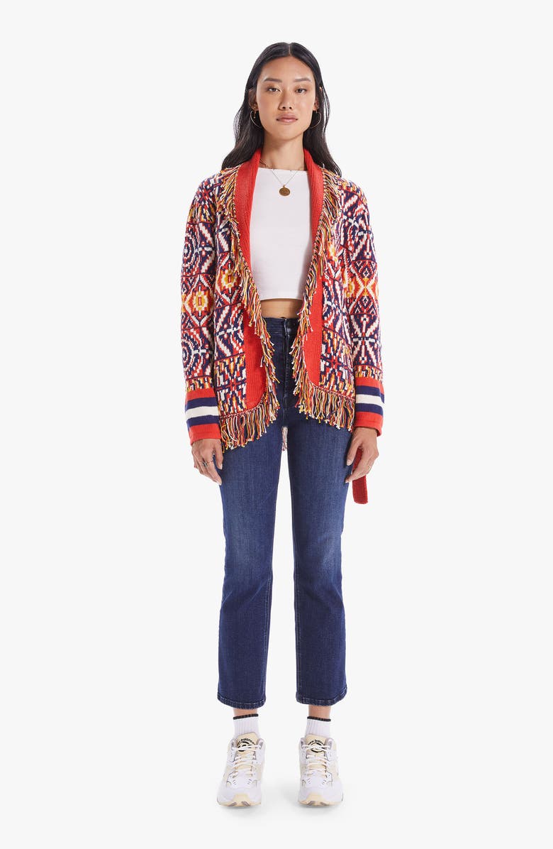 MOTHER The Belted Cardigan, Alternate, color,