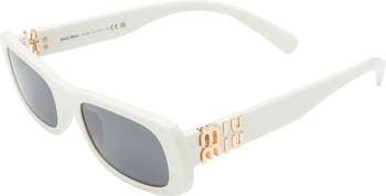 53mm Rectangular Sunglasses