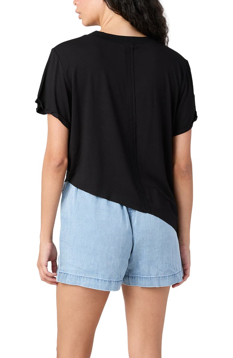 TT Studios Chloe Short Sleeve T-Shirt, Alternate, color, Black
