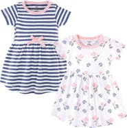 Touched by Nature Organic Cotton Short-Sleeve and Long-Sleeve Dresses
