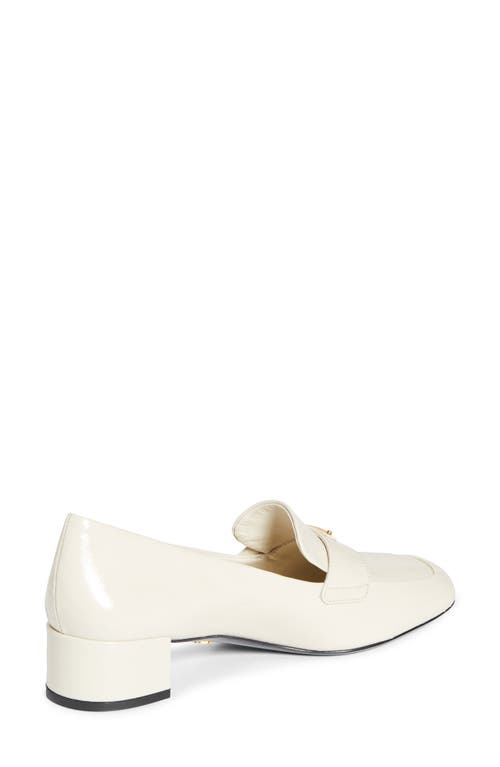 Prada Mocassini Loafer Pump In Avorio
