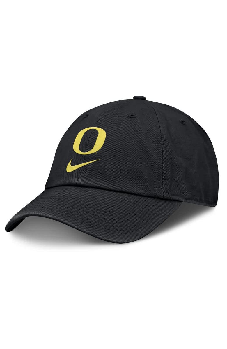 Nike Men's Nike Black Oregon Ducks Primetime Club Adjustable Hat, Alternate, color, 