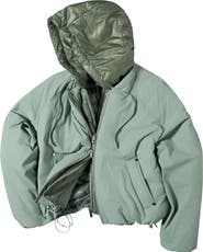 Moose Knuckles Tegan Water Repellent Layered Down Bomber Jacket