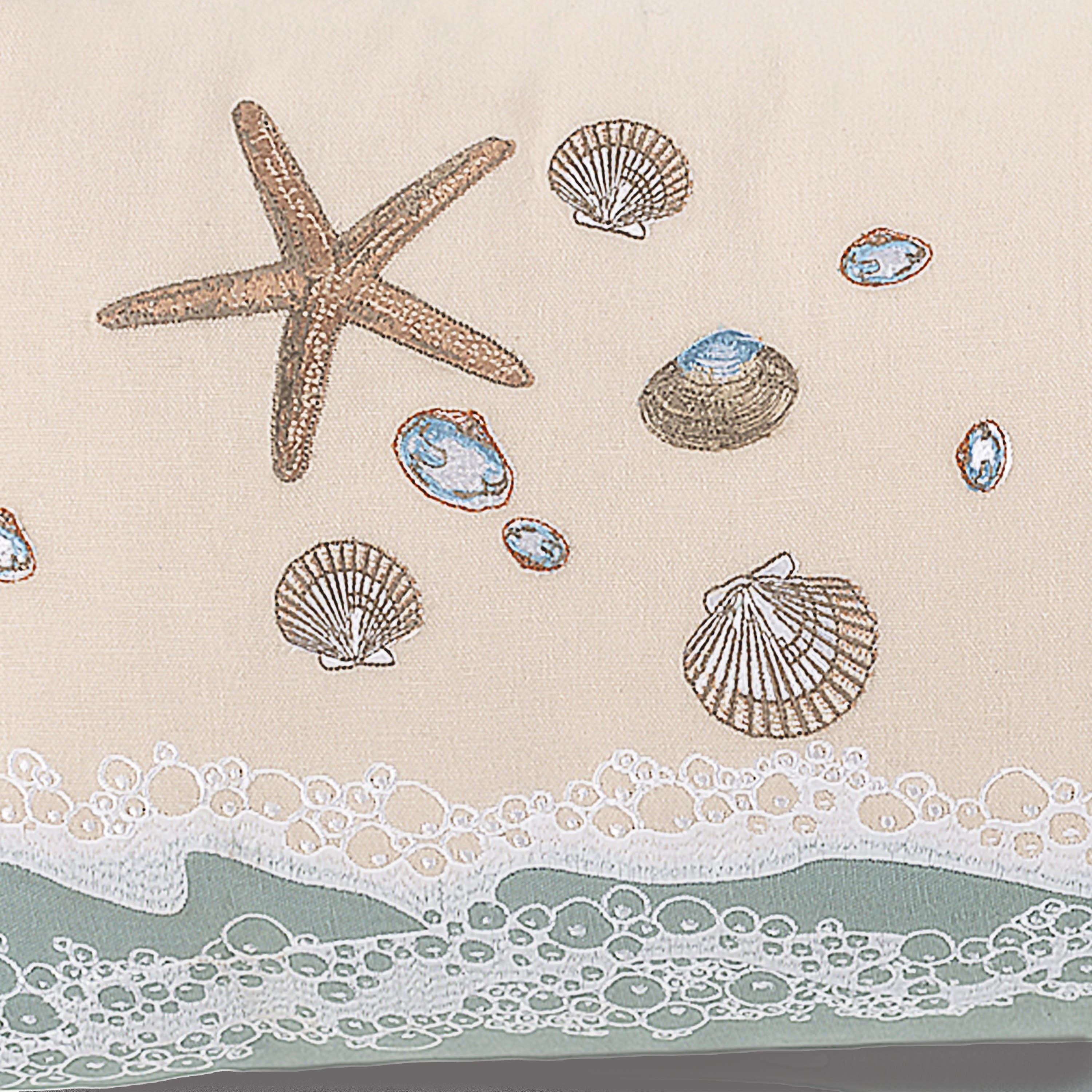 RightSide Designs Sand and Shell Coastal Table Runner | Nordstrom