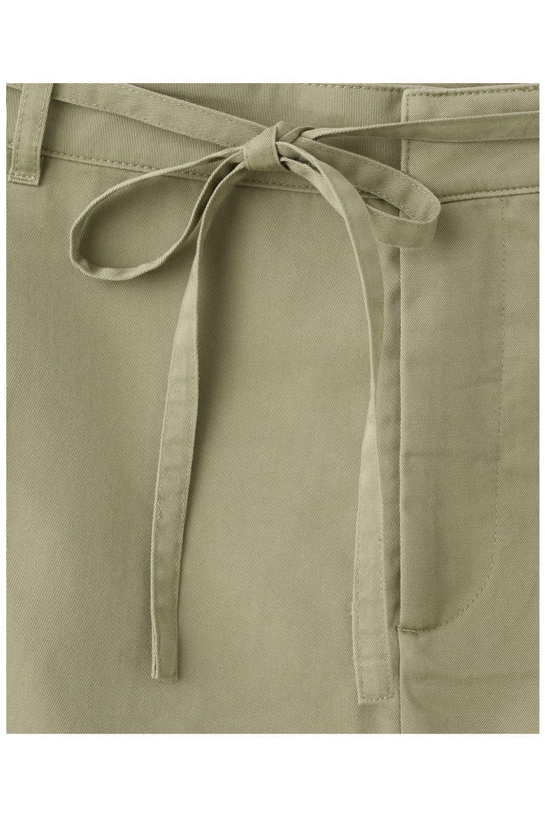 Falda Cotton Blend Skort, Alternate, color, KHAKI GREEN