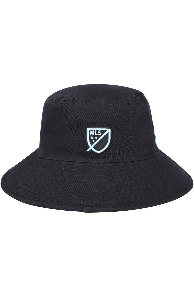New Era Men's New Era Black Minnesota United FC Kick Off Bucket Hat, Alternate, color, 