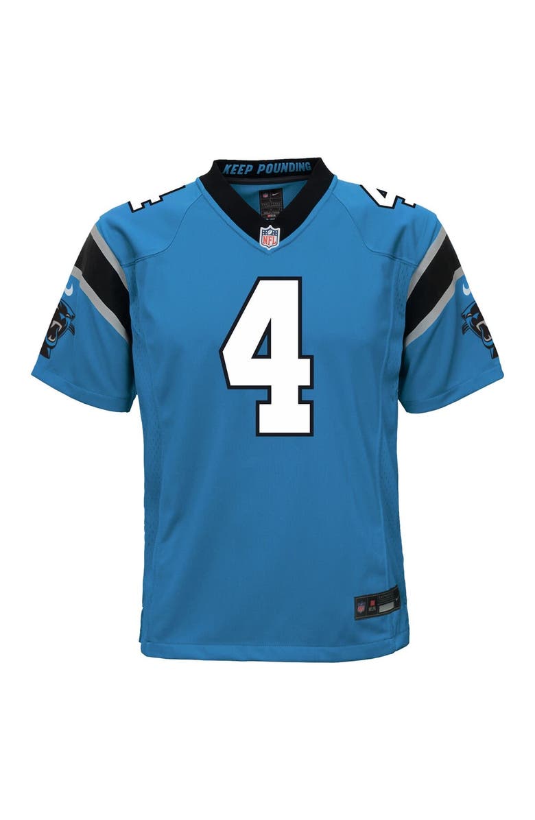 Nike Youth Nike Tetairoa McMillan Blue Carolina Panthers Alternate Game Jersey, Alternate, color, Blue
