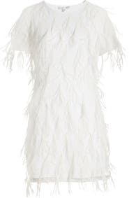 Milly Rana Feather Minidress
