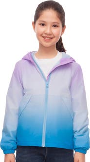 Rokka&Rolla Kids' Lightweight Fleece-Lined Windbreaker