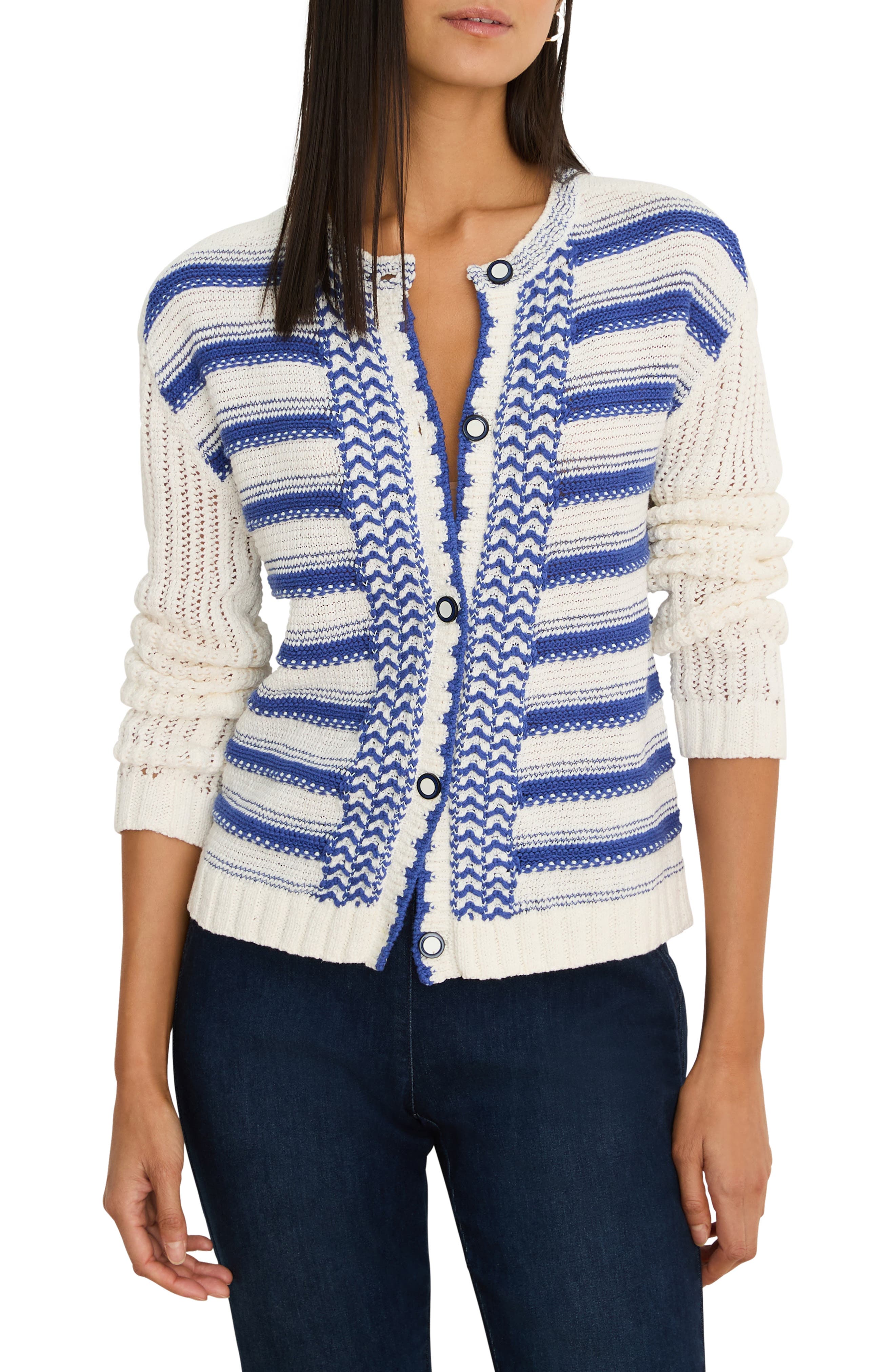 Painted Porcelain Cardigan