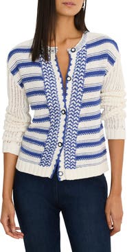 NIC+ZOE Painted Porcelain Cardigan