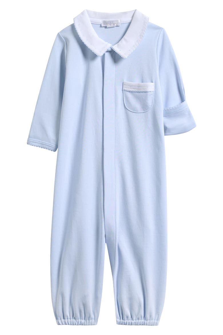 New Beginnings Pima Cotton Convertible Gown, Alternate, color, LIGHT BLUE