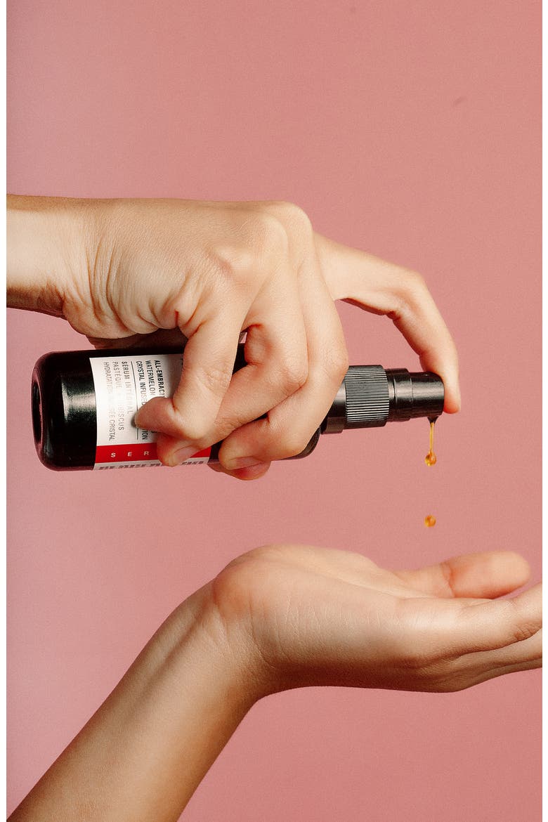 All-Embracing Serum Watermelon + Hibiscus Crystal Infused Hydration, Alternate, color, NO COLOR