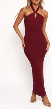Petal & Pup Nessa Halter Neck Sweater Dress