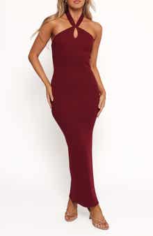 Nessa Halter Neck Sweater Dress