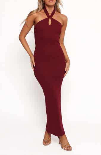 Nessa Halter Neck Sweater Dress