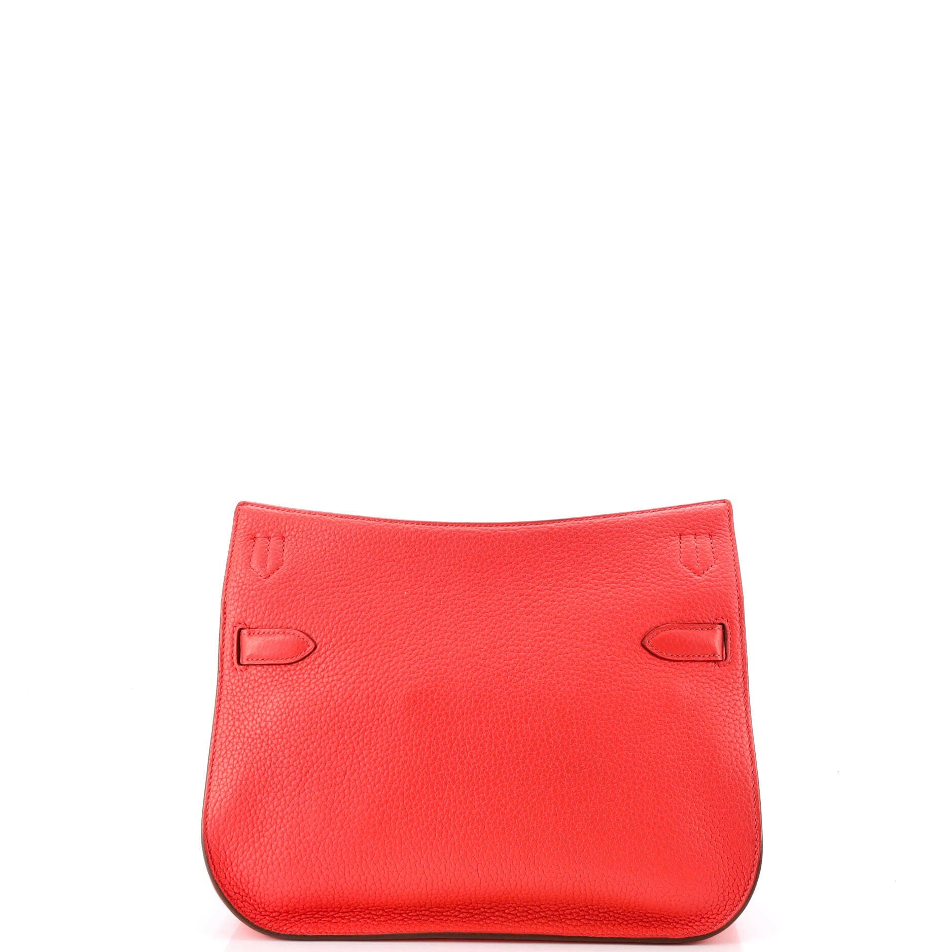 Pre-Owned Hermes Jypsiere Bag Clemence 28, Alternate, color, Rouge Pivoine