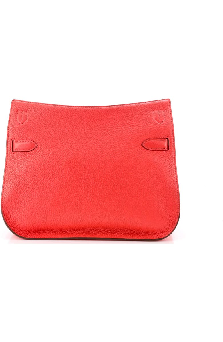 Pre-Owned Hermes Jypsiere Bag Clemence 28, Alternate, color, Rouge Pivoine