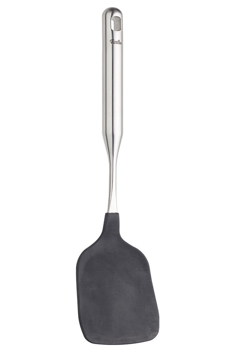 Essential™ silicone wok turner, Alternate, color, Metallic Silver