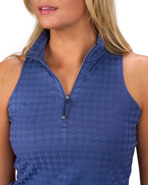 Black Clover Lynx Sleeveless Polo In Blue