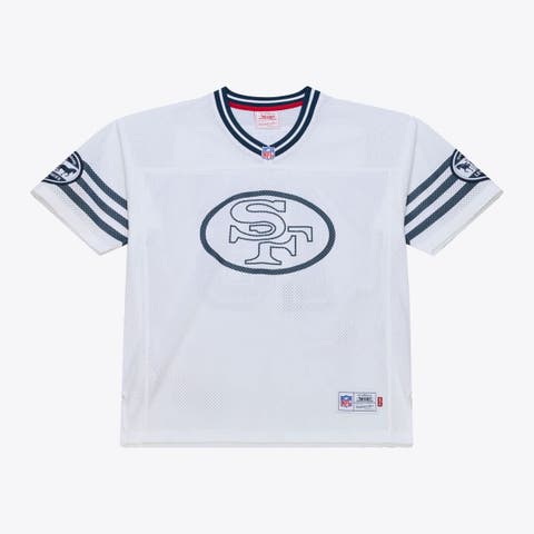 Unisex Mitchell & Ness x Levi's Joe Montana White San Francisco 49ers Legacy Jersey