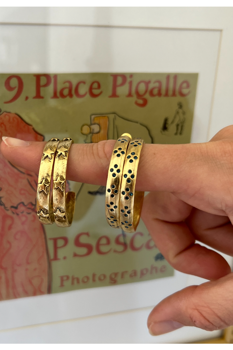 June Hoops, Alternate, color, Gold