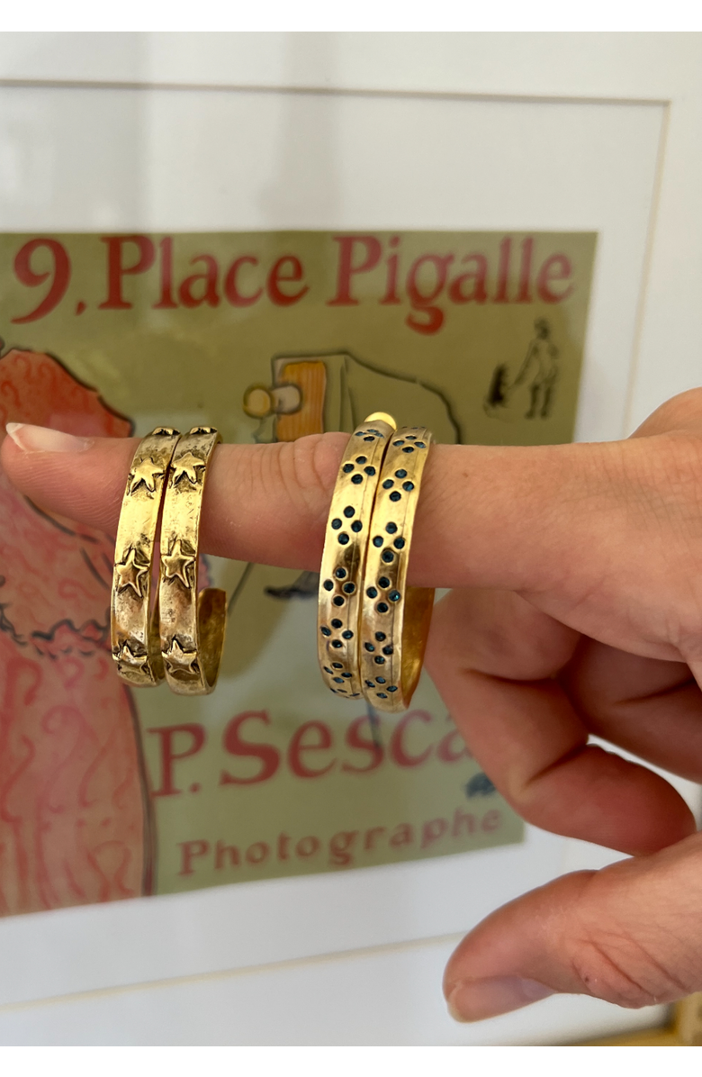 sccollection June Hoops, Alternate, color, Gold