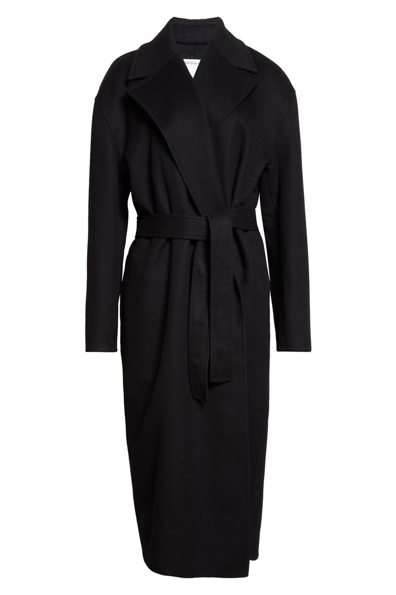 Wool & Cashmere Double Face Coat, Main, color, 1010 DOUBLE BLACK