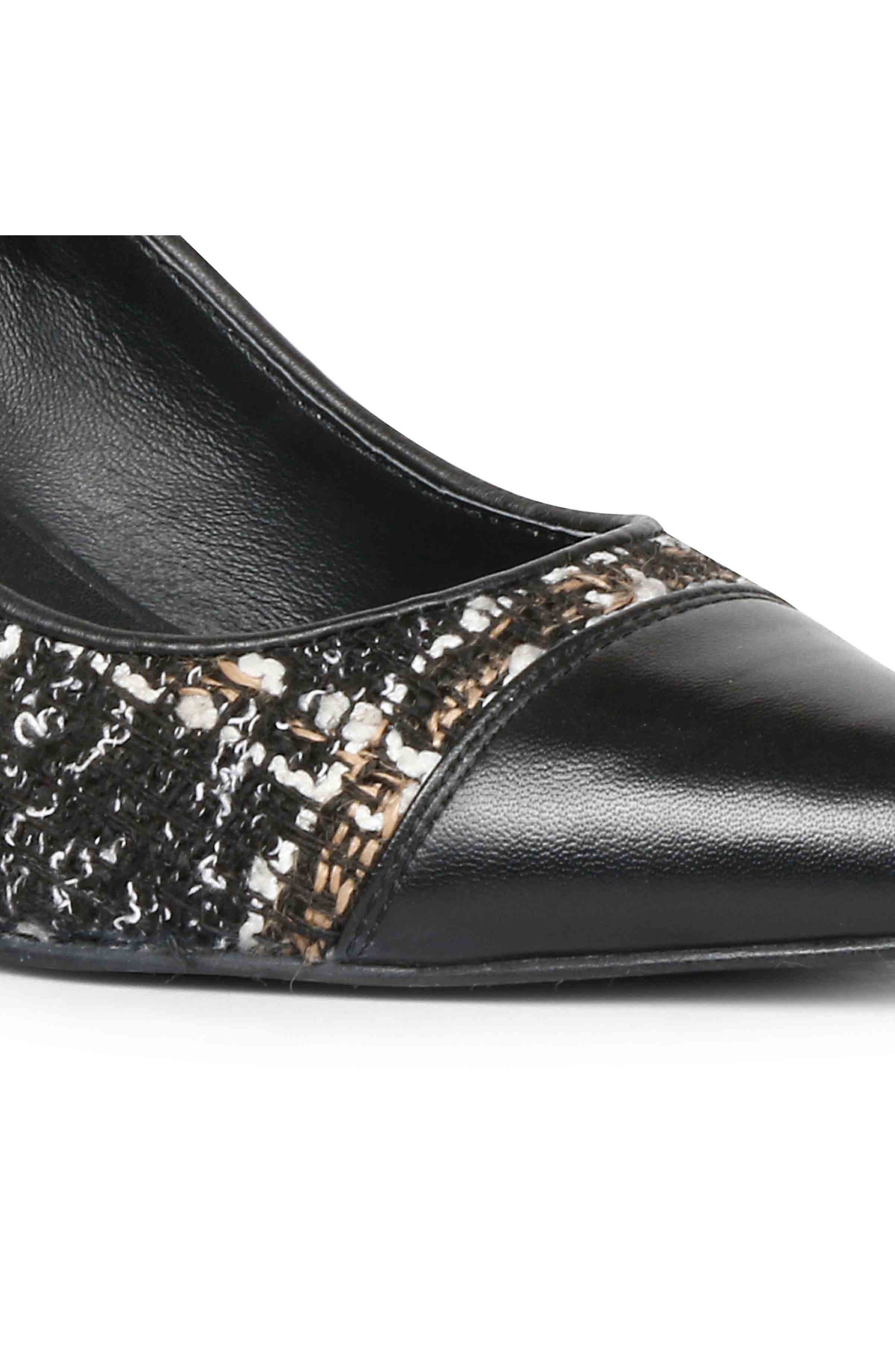 SAINT G Bourbon Pointed Cap Toe Pump, Alternate, color, 