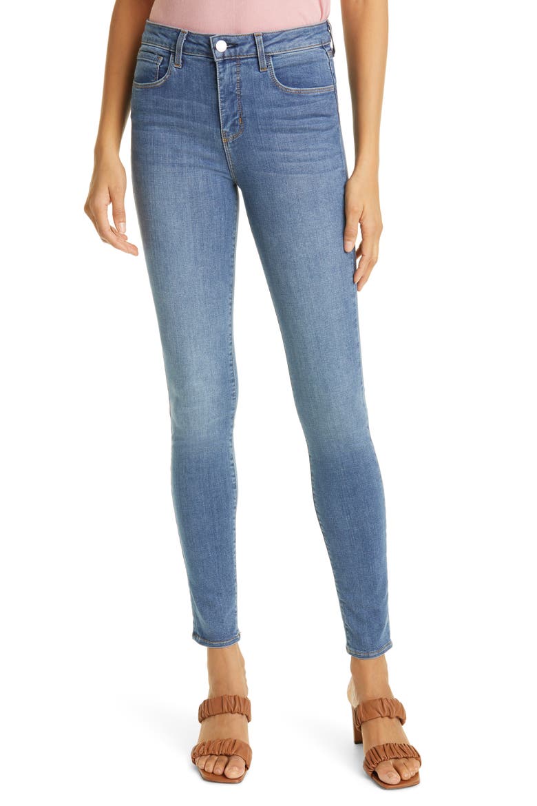 '30' High Rise Skinny Jeans, Main, color, LIGHT VINTAGE
