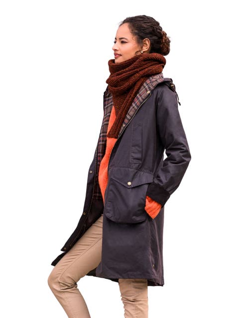 Wax Cotton Overcoat