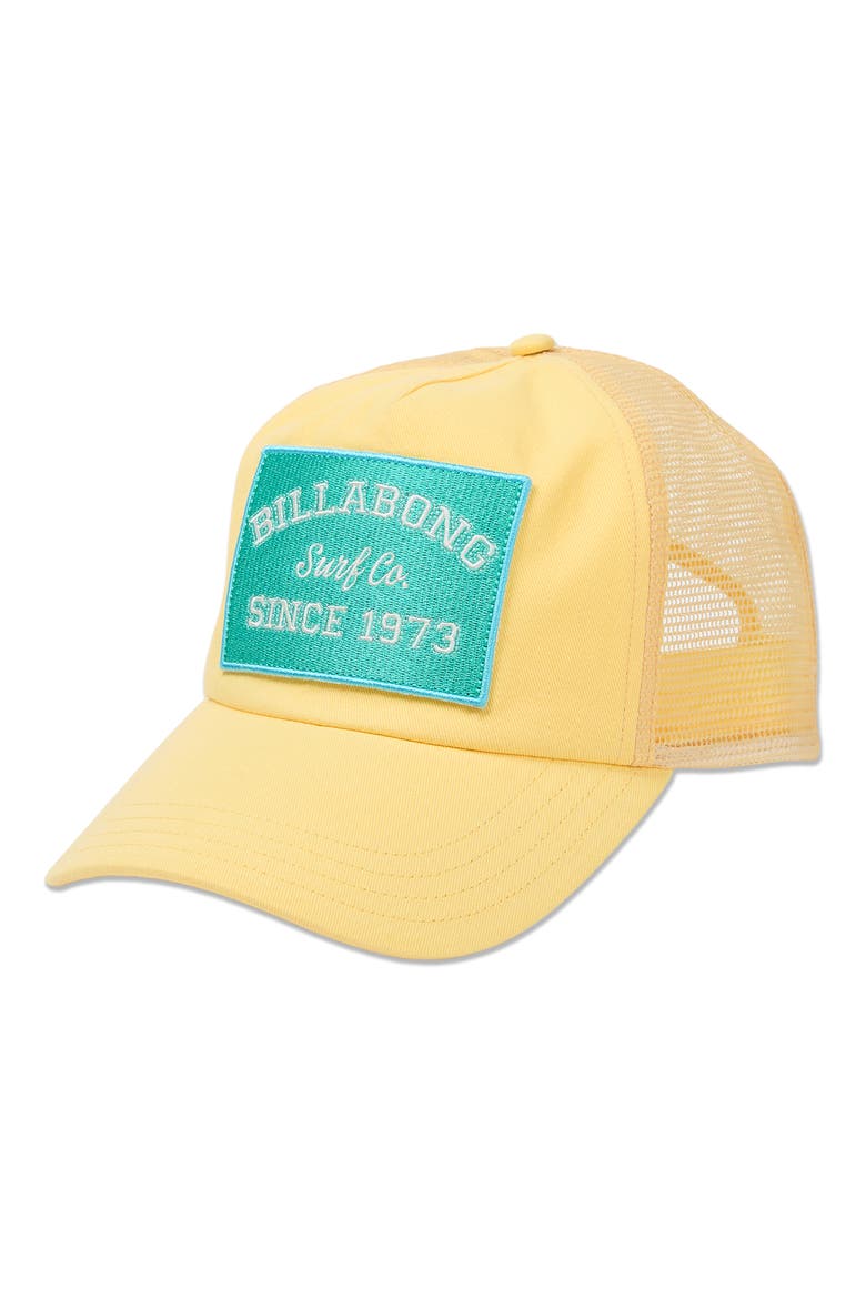 Sunday Trucker Baseball Cap, Main, color, SUNDRESS