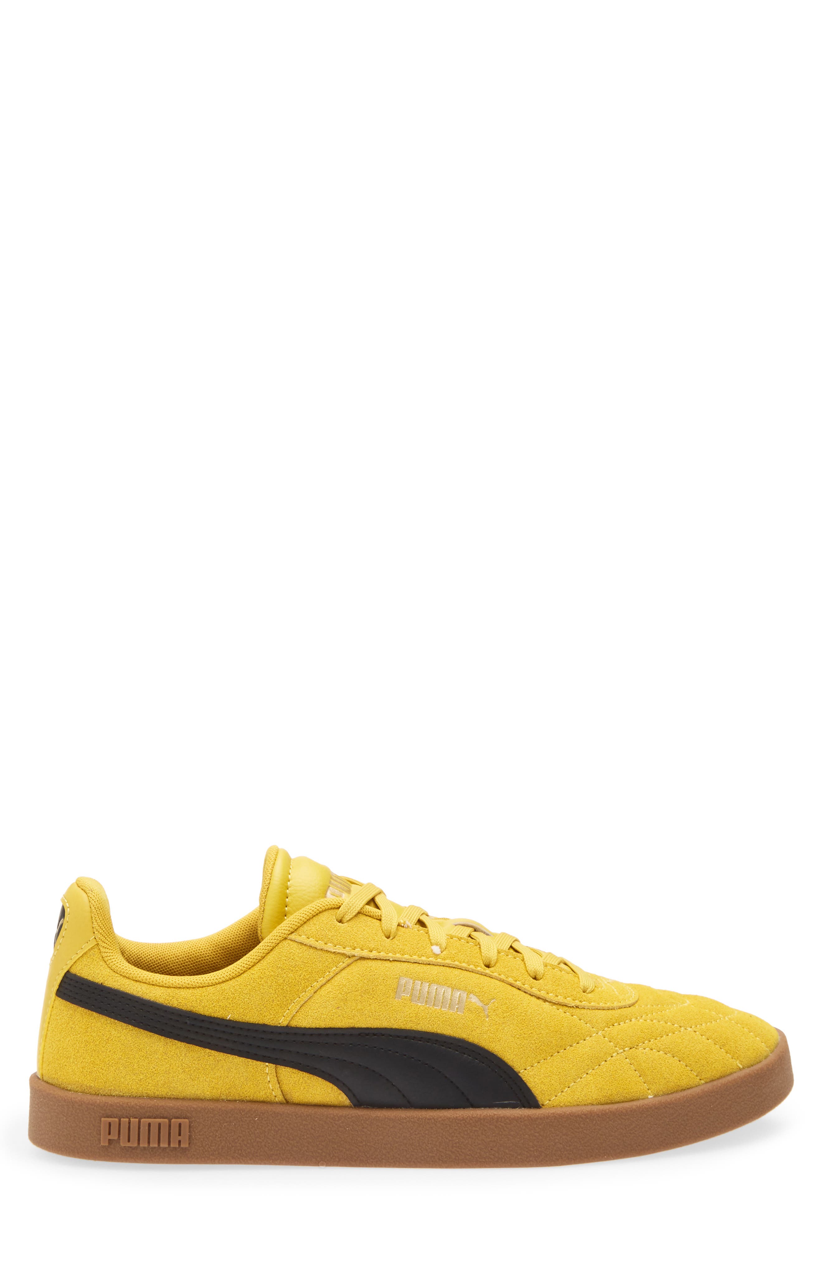 PUMA Club II Era Sneaker, Alternate, color, Dazzling Yellow/ Puma Black