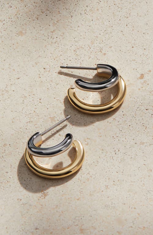Ana Luisa Scarlett Double Hoop Earrings In Gold